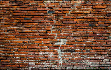 Ancient of wall brick, retro background.