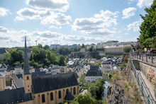 Beautiful Shot From Casemates Du Bock, Luxembourg