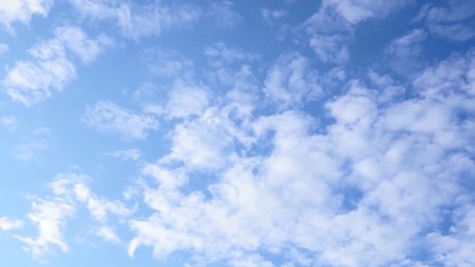 Wall Mural - Cirrus clouds in the sky background, texture.