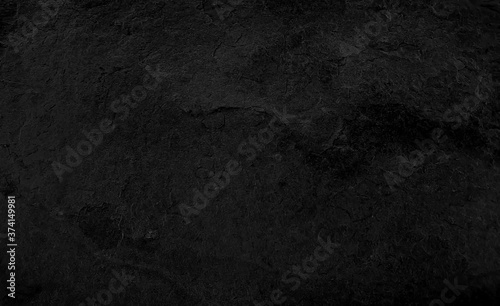 Fotomural dark black rough slate texture background