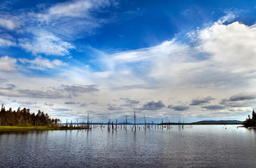 summer on the north lake