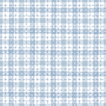 White And Blue Checkered Seamless Pattern Texture
