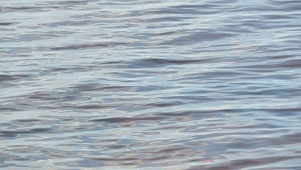 Light blue water surface on Florida river, natural water background