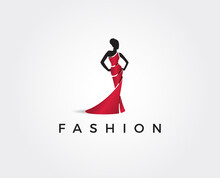 Minimal Fashion Logo Template - Vector Illustration