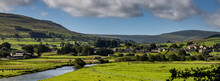 The View To Hawes Across The River Ure