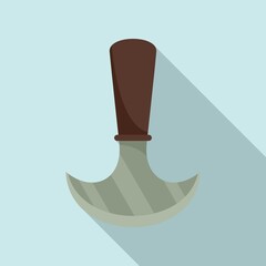 Poster - Shoe repair metal tool icon. Flat illustration of shoe repair metal tool vector icon for web design