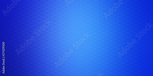 Cuadros en Lienzo Light BLUE vector backdrop with rectangles