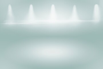 Poster - Abstract ray light background gray gradient blurred empty studio room