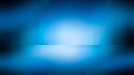 Poster - Abstract blue gradient luxury soft background ray light, layout design, web template, radial effect blurred, used for background wallpaper studio empty room and display you.