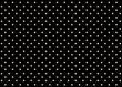 Background texture black with white polka dot pattern. 3D rendering