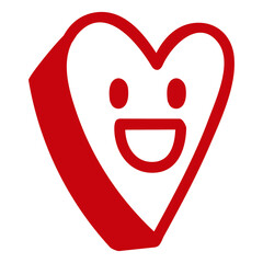 Poster - Heart symbol. Digital drawing element. Vector EPS 10. 