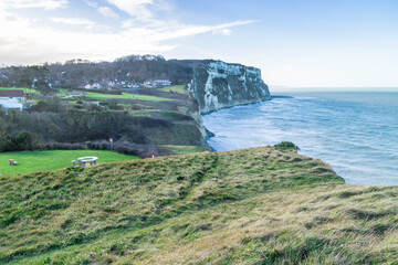 Dieppe City from Normandy, France