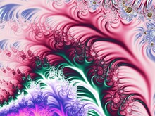 Beautiful Fractal. Computer Generated Image. Fractal Background.  Abstract Spirals. Beautiful Background For Greetings Card, Flyers, Invitation, Posters, Brochure, Banners, Calendar.