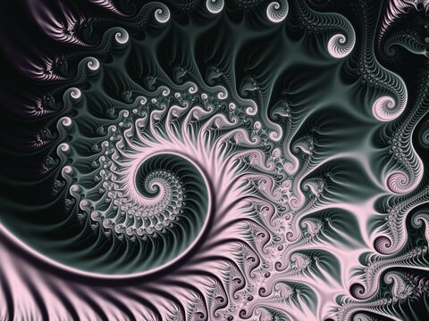 Beautiful fractal. Computer generated image. Fractal background.  Abstract spirals. Beautiful background for greetings card, flyers, invitation, posters, brochure, banners, calendar.