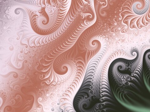 Beautiful fractal. Computer generated image. Fractal background.  Abstract spirals. Beautiful background for greetings card, flyers, invitation, posters, brochure, banners, calendar.