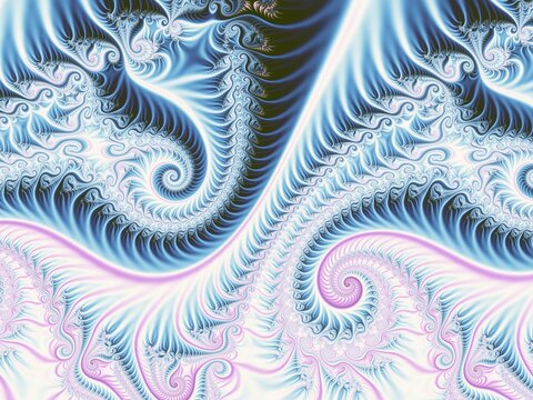 Beautiful fractal. Computer generated image. Fractal background.  Abstract spirals. Beautiful background for greetings card, flyers, invitation, posters, brochure, banners, calendar.