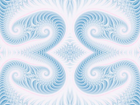 Beautiful fractal. Computer generated image. Fractal background.  Abstract spirals. Beautiful background for greetings card, flyers, invitation, posters, brochure, banners, calendar.
