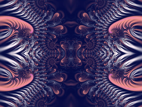 Beautiful fractal. Computer generated image. Fractal background.  Abstract spirals. Beautiful background for greetings card, flyers, invitation, posters, brochure, banners, calendar.