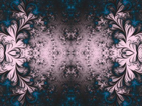 Beautiful fractal. Computer generated image. Fractal background.  Abstract spirals. Beautiful background for greetings card, flyers, invitation, posters, brochure, banners, calendar.