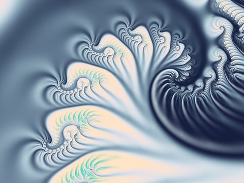 Beautiful fractal. Computer generated image. Fractal background. Abstract spirals. Beautiful background for greetings card, flyers, invitation, posters, brochure, banners, calendar.