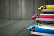 Color toner cartridges for color laser printer