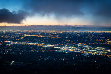 view of the city