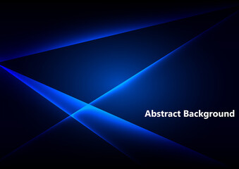 Wall Mural - Abstract blue light design concept background, vector illustration design background