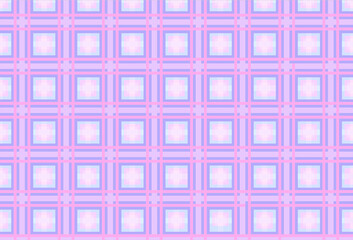 Poster - Seamless tartan plaid pattern in shades of pink ,red, orange for thumbnail ,blog, background .computer generated image
