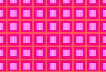Poster - Seamless tartan plaid pattern in shades of pink ,red, orange for thumbnail ,blog, background .computer generated image