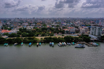 Kochi Marine drive and vallarpadam bridge