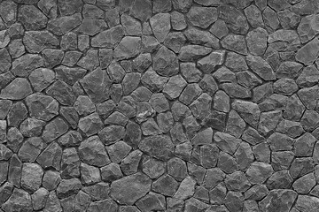 Wall Mural - Granite wall background texture rough granite stone block wall