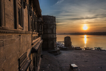 Maheshwar Situated on the banks of river Narmada in madhya pradesh,India.