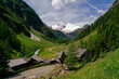 Hochgebirgslandschaft  im Innergschlöss am Großvenediger , Nationalpark Hohe Tauern, Osttirol, Tirol, Österreich