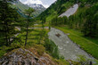 Hochgebirgslandschaft  im Innergschlöss am Großvenediger , Nationalpark Hohe Tauern, Osttirol, Tirol, Österreich