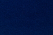Dark Blue Plain Fabric Macro As Background