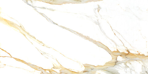 Canvas Print - white marble texture with natural pattern for background. Natural Italian Marble