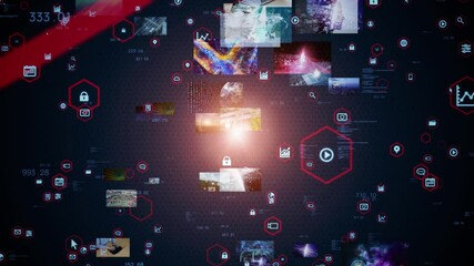 Poster - ビジネスネットワークイメージ