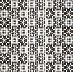 Poster - seamless pattern with qr code