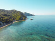 Wonderful aerial view of Greek Coast 