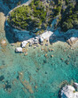 Wonderful aerial view of Greek Coast 