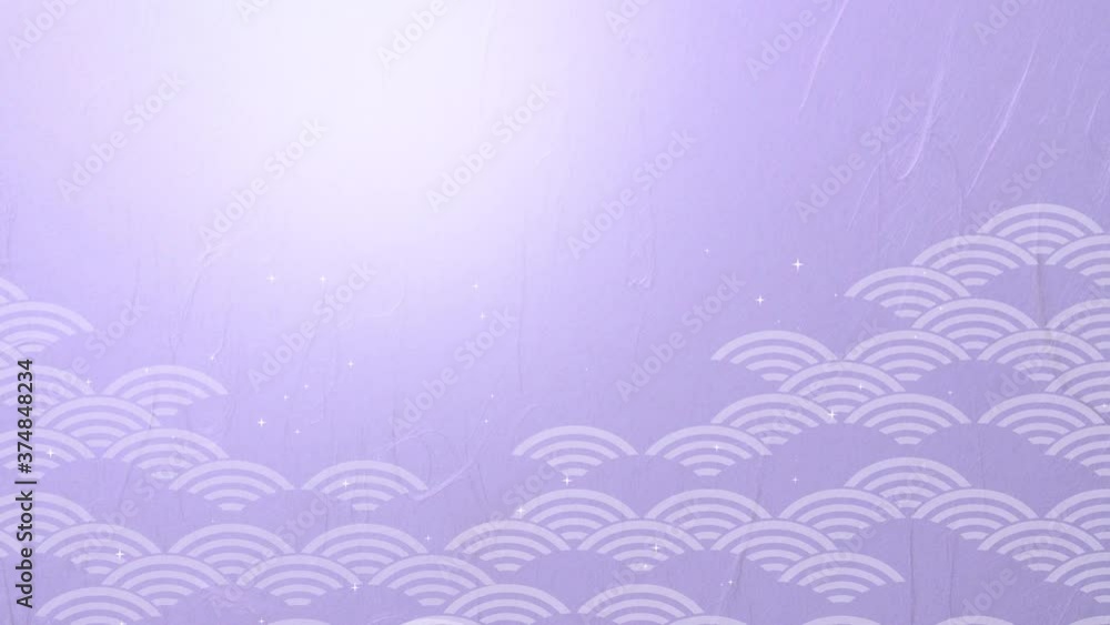 波のパターンとパープルの和紙の背景素材 Wall Mural Imagefuji 波のパターンとパープルの和紙の背景素材 Wall Mural Imagefuji