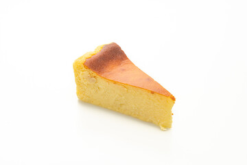 Sticker - burn cheesecake on white