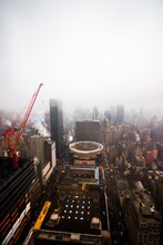 A Foggy Day In Midtown Manhattan, New York