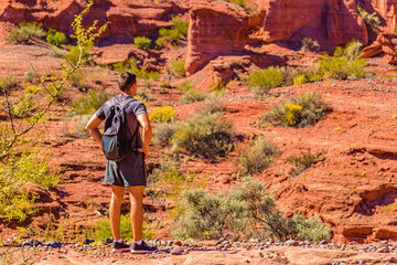 Young Man, Talampaya National Park, La Rioja, Argentina