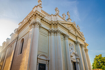 chiesa dei santi nazaro e celso basilica collegiata insigne parrocchia catholic church neoclassic st