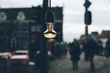 Light Bulb In The City