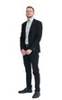 © ASDF - full-length. a young man in a business suit.
