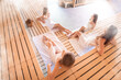 © leszekglasner - Women pursuing healthy lifestyles relaxing in sauna
