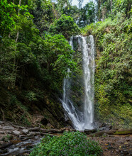 One Of The Seven Olumirin Waterfalls. Located In Erin- Ijesha In Osun State Of Nigeria.