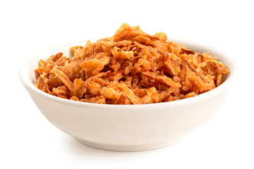 Wall Mural - Crispy fried onions.